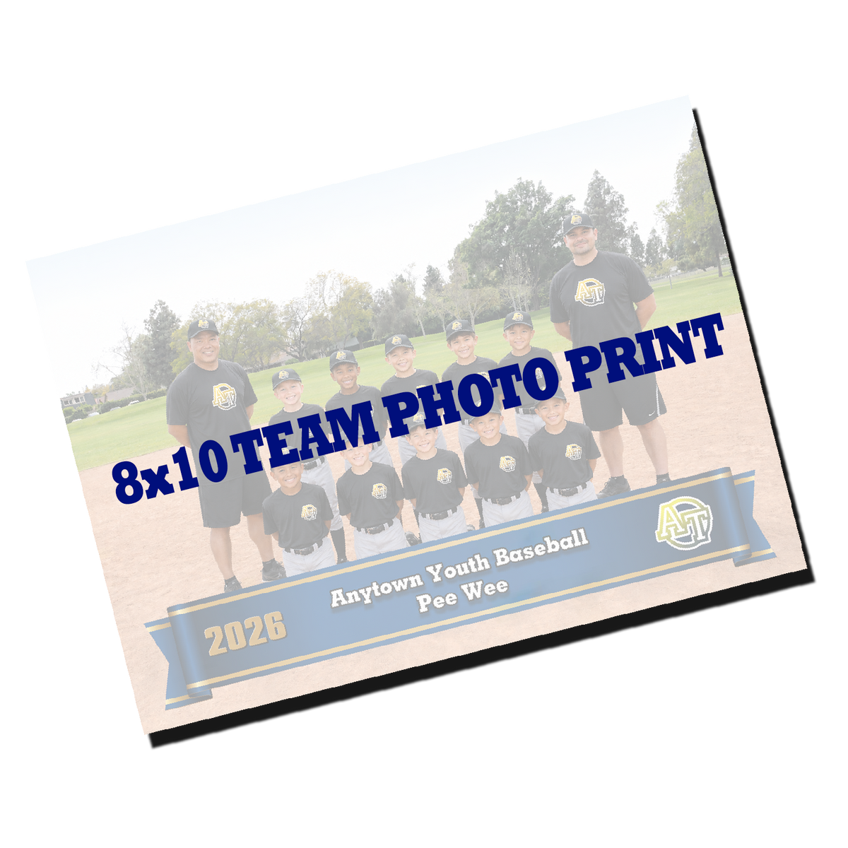 10x8 Team Photo Print