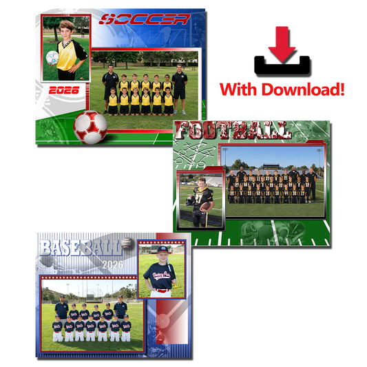 034 Horizontal Memory-Mate Composite 10x8 Print with Download
