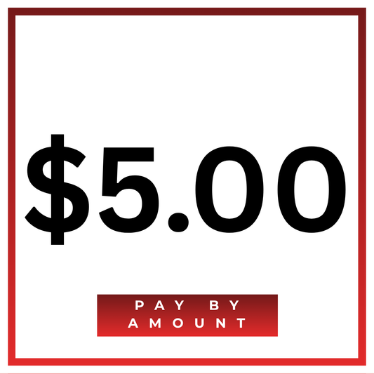 $5.00 Pay By Amount