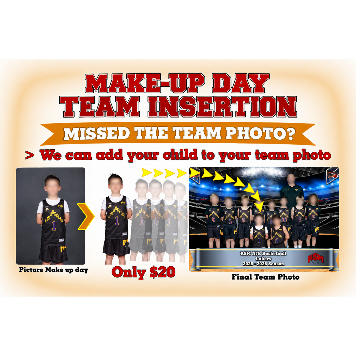 092 Make-Up Day Team Insertion
